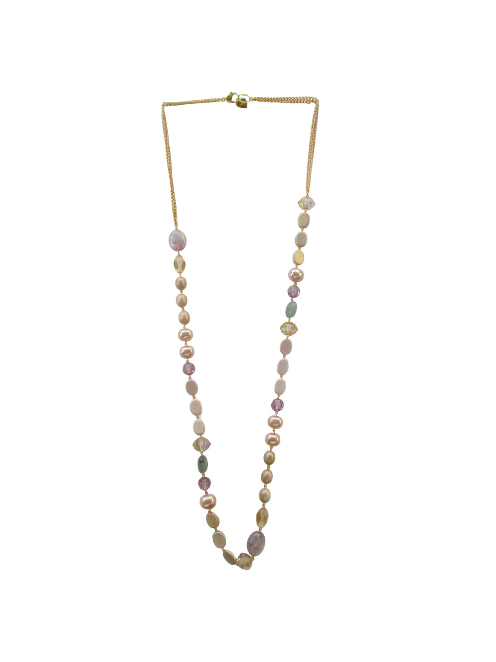Collana incatenata con elementi in resina - Ginger